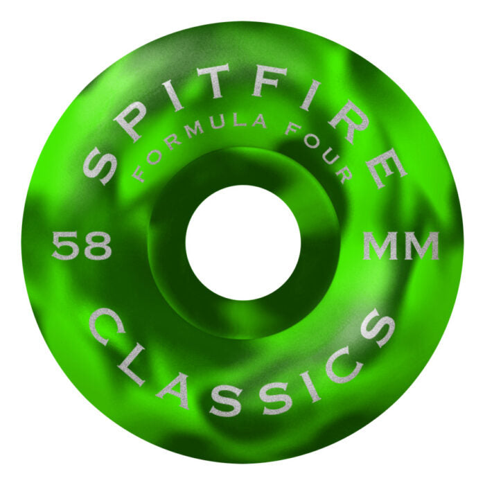 Ruedas Spitfire F4 Swirled Classic 58mm 99Du