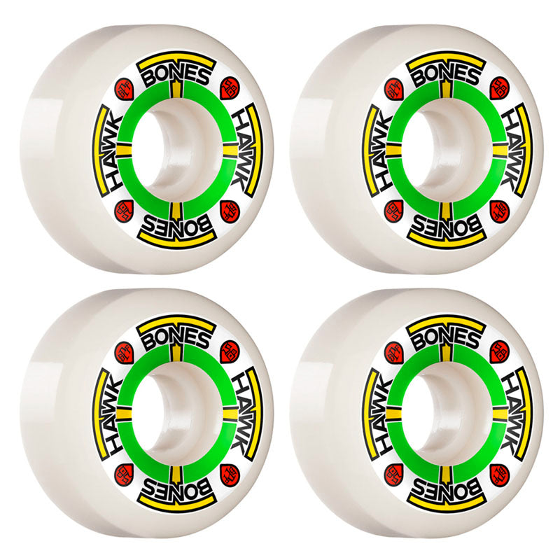 Ruedas Bones Hawk T-Bones White SPF 84B 58mm