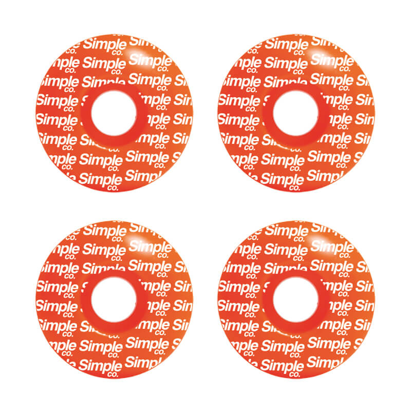 Ruedas Simple Co Orange 54mm