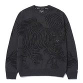 Buso Primitive Tiger Knit Sweater Charcoal