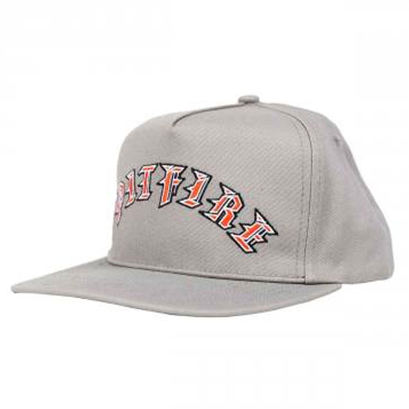 Gorra Spitfire Old E Arch Grey Red