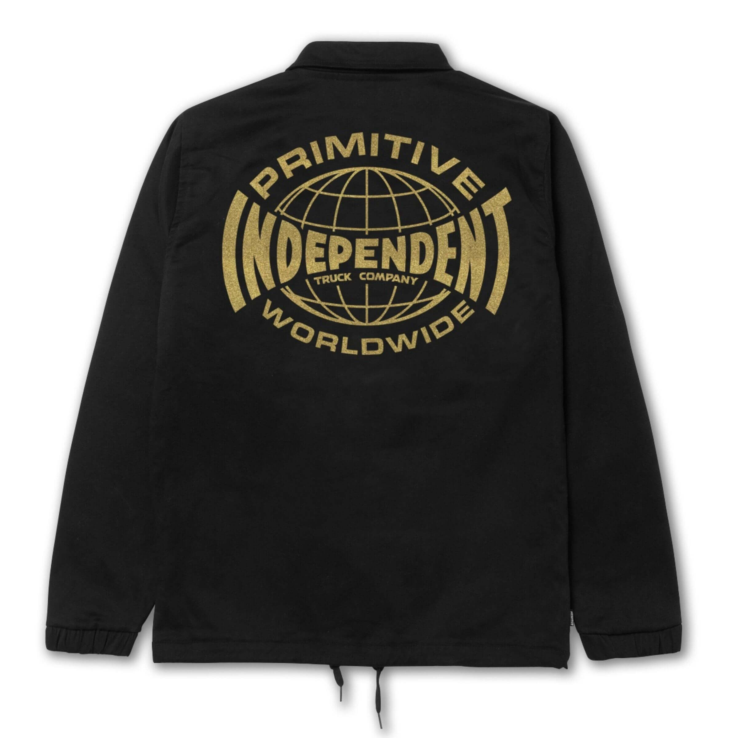 Chaqueta Primitive X Independent Global Coaches Jacket Black